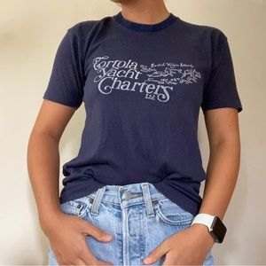 Vintage Cortola Yacht Charters Ltd. Graphic Tee